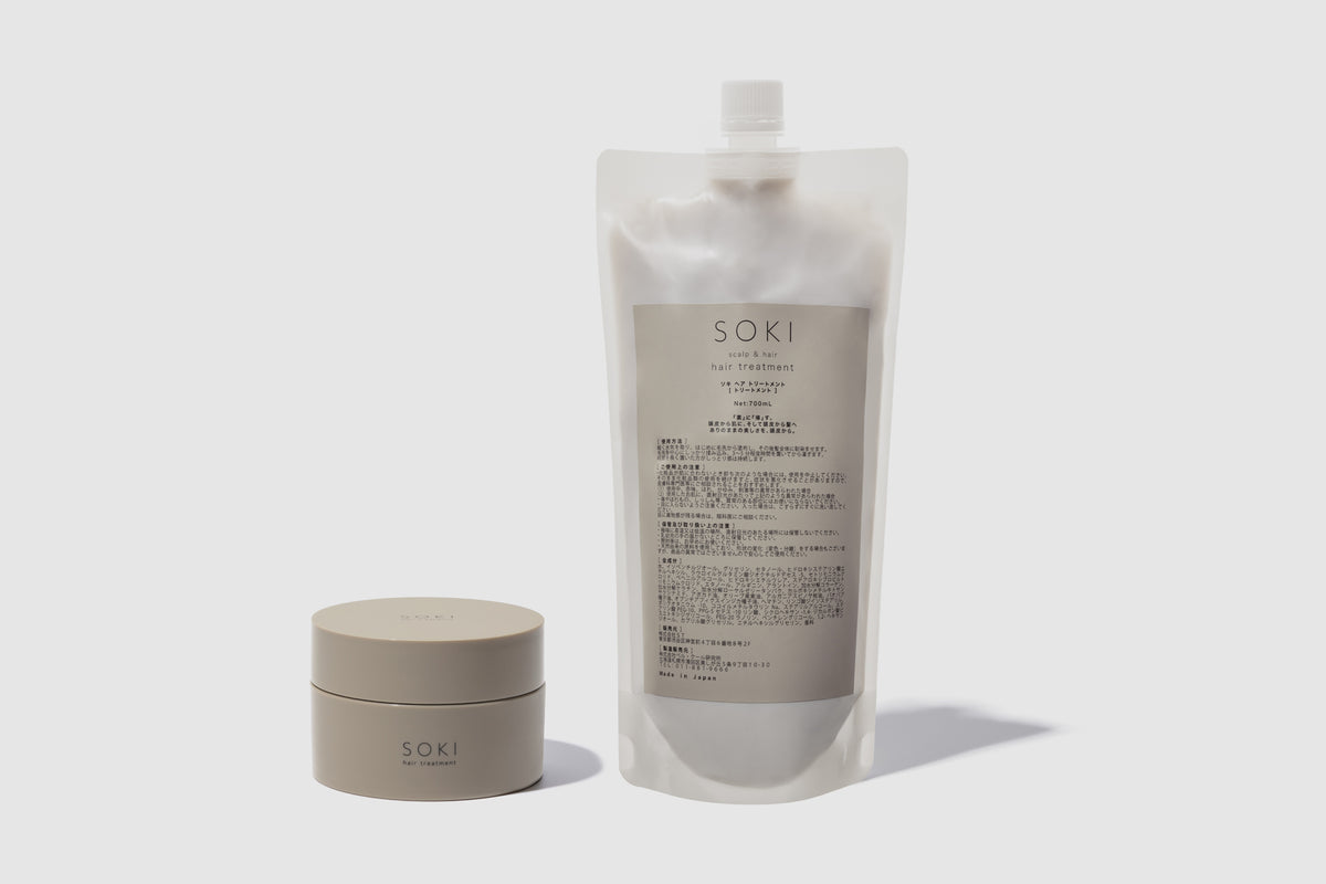 SOKIヘアトリートメント【詰め替え】 – SOKI head spa